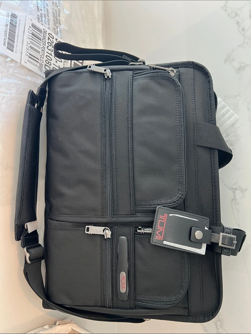 Tumi Brand New Vintage Gen 4.2 Ballistic Nylon Organizer Portfolio bag. NWT